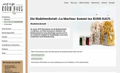 Nudelwerkstatt "La Martina"  Wetzikon