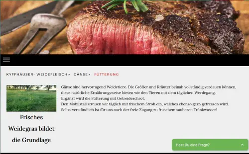 Kyffhäuserweidefleisch Kyffhäuserland