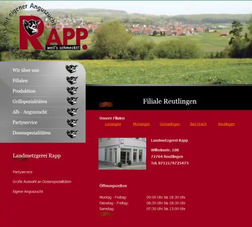 Land-Metzgerei  Rapp Reutlingen Reutlingen