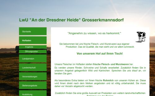 Landwirtschftliches Unternehmen An der Dresdner Heide Radeberg-Großerkmannsdorf