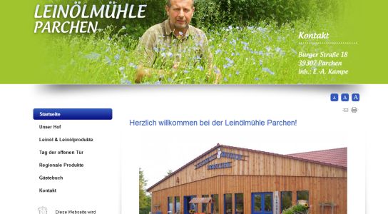 Leinölmühle Parchen Genthin - Parchen