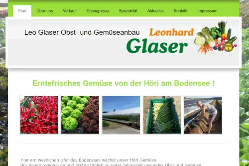 Obst- und Gemüseanbau Leo Glaser Moos - Iznang