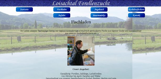 Loisachtal Forellenzucht Bad Heilbrunn
