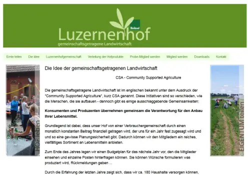 Landwirtschaftsgemeinschaft Luzernenhof Buggingen-Seefelden