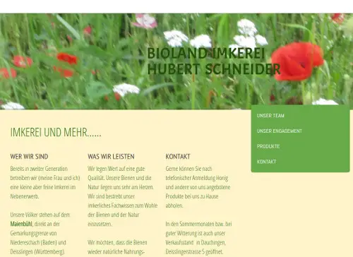 Biomanufaktur Maienbühl-Imker Schneider Dauchingen