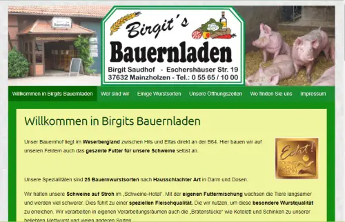 Birgits Bauernladen Eimen - Mainzholzen