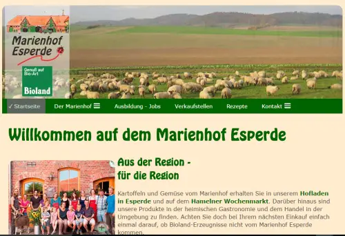 Marienhof Esperde (Bioland) - Gemüsegärtnerei Emmerthal-Esperde