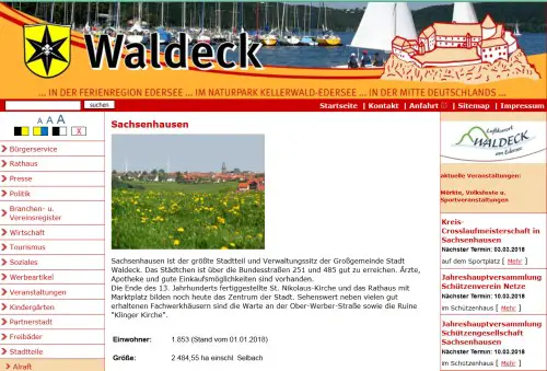 Markttage Sachsenhausen  Waldeck-Sachsenhausen