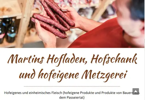 Martins Hofladen - Zeppichl Bauernguet Moos in Passeier (BZ)