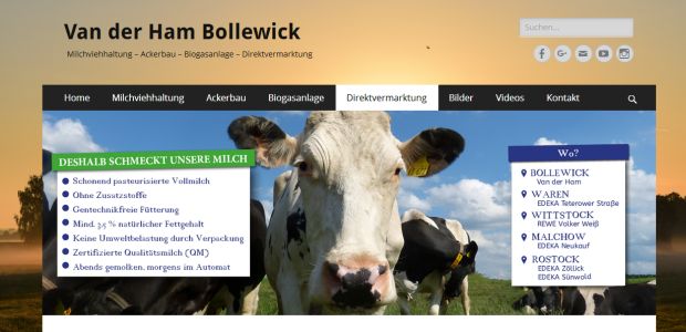 Frischmilchautomat  Van der Ham Wittstock/Dosse Wittstock/Dosse