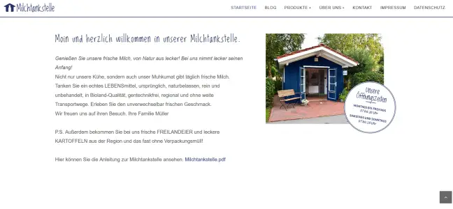 Milchtankstelle Langen Geestland - Langen