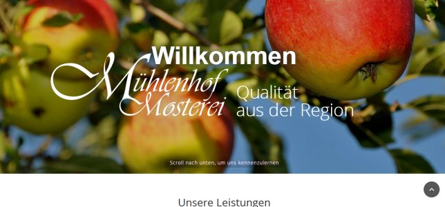 Mühlenhofmosterei - Heiland & Schall Schorndorf Weiler