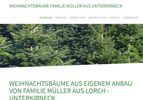 Bauernhof Familie Müller Lorch OT Unterkirneck