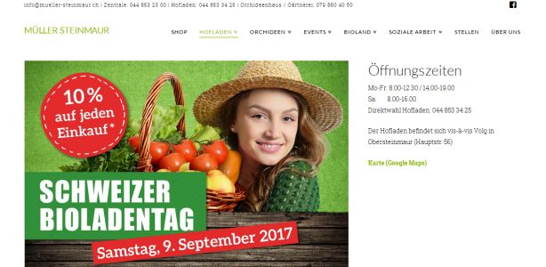 BioLand Agrarprodukte - Hofladen Müller Steinmaur