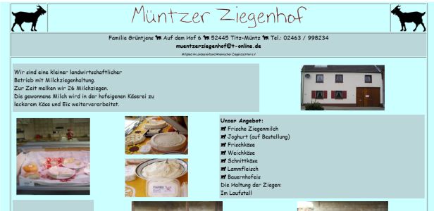 Müntzer Ziegenhof Titz-Müntz