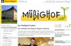 Hofladen Müßighof - Regens Wagner Absberg Absberg
