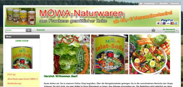 MÖWA Naturwaren Vestenbergsgreuth