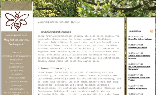 Naturimkerei Schmidt Hünstetten Ketternschwalbach