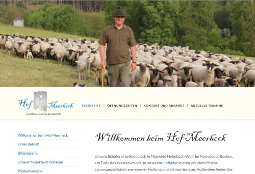 Hof Meerheck - Schäferei Neuwied Heimbach-Weis