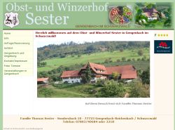 Obst- und Winzerhof Sester Gengenbach