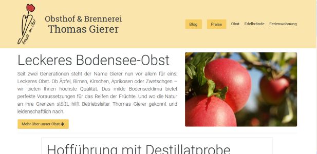 Obsthof & Brennerei Thomas Gierer Nonnenhorn