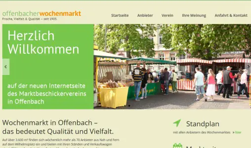 Wochenmarkt Offenbach Offenbach