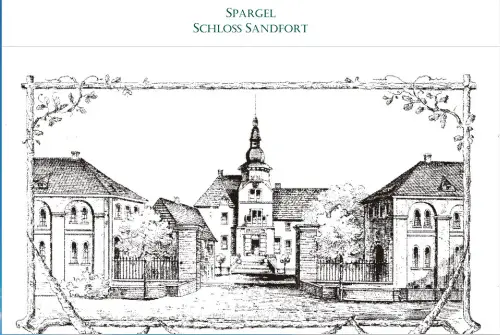 Spargel Schloss Sandfort Olfen