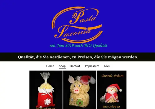 Pasta Saxonia - Manufaktur u. Onlineshop Freital