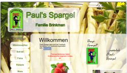 Spargel und Erdbeeren Brinkman Brüggen / Niederrhein