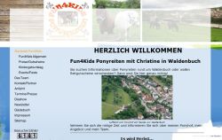 Fun4Kids Ponyreiten Waldenbuch