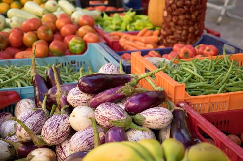 Wochenmarkt in Aeschach Lindau am Bodensee - Aeschach