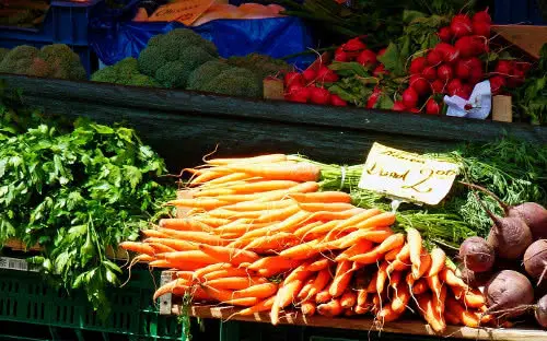 Krefelder Wochenmarkt in Fischeln Krefeld-Fischeln