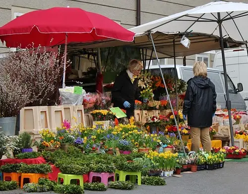 Wochenmarkt Quedlinburg Quedlinburg