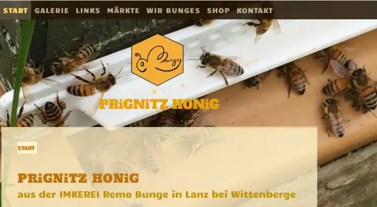 Prignitz-Honig Imkerei Remo Bunge Lanz bei Wittenberge