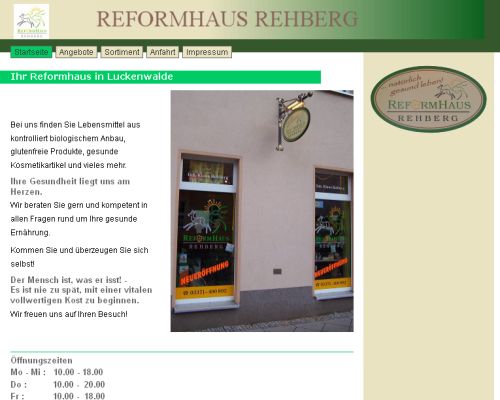 Reformhaus Luckenwalde Luckenwalde