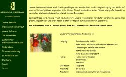 Sächsische Christbaum GbR Fasanerie Doberstau Zschernitz