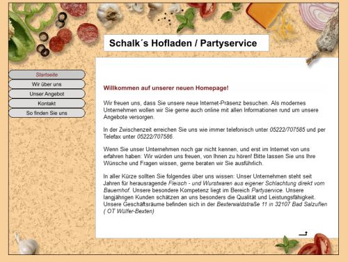 Schalk's Hofladen / Partyservice Bad Salzuflen (Wülfer Bexten)