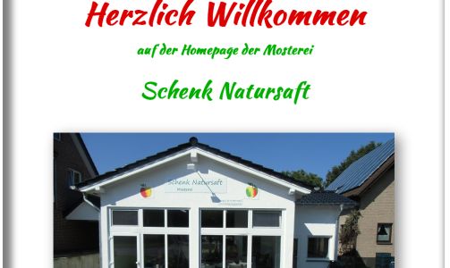 Schenk Natursaft Ascheberg-Herbern