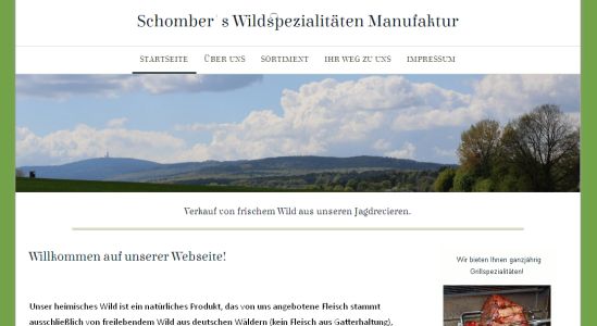 Schomber's Wildmanufaktur Wöllstadt