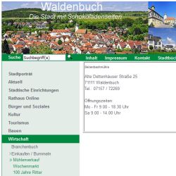 Seitenbachmühle Waldenbuch