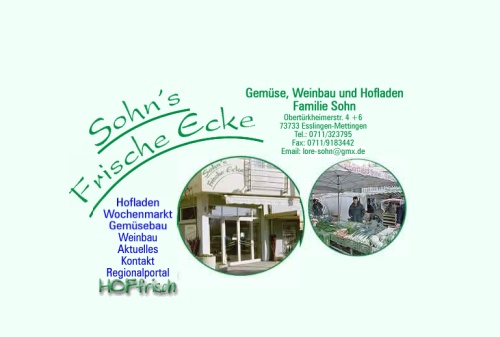 Weinbau und Gemüsebau Sohn Esslingen - Mettingen