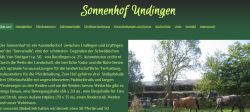 Sonnenhof Undingen Sonnenbühl - Undingen