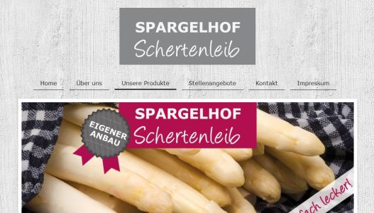 Spargelhof Schertenleib Ostrau