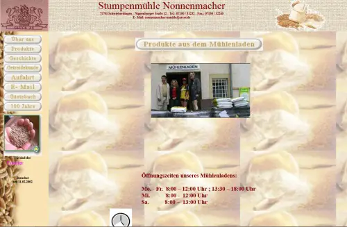 Stumpenmühle Nonnenmacher Schwieberdingen