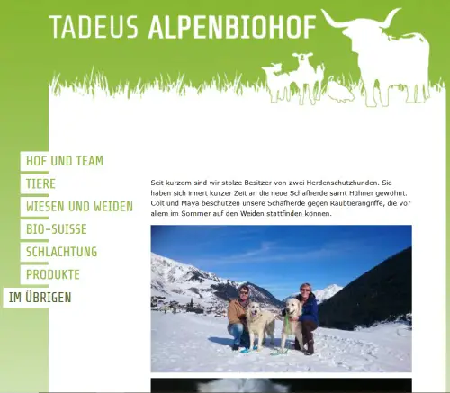 Tadeus Alpenbiohof Rueras