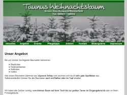 Taunus Weihnachtsbaum Neu-Anspach/Westerfeld