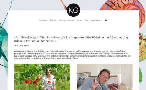 Bio-Weinbau Knechtle Glogger Thal SG