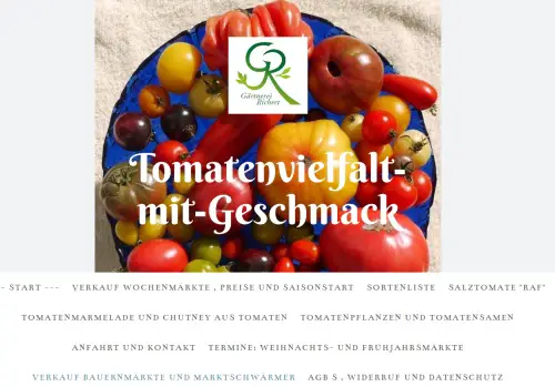 Tomatenvielfalt mit Geschmack Wunstorf-Kolenfeld