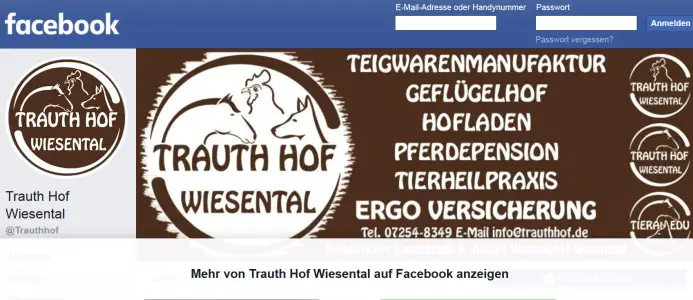 Trauth Hof Wiesental Waghäusel-Wiesental