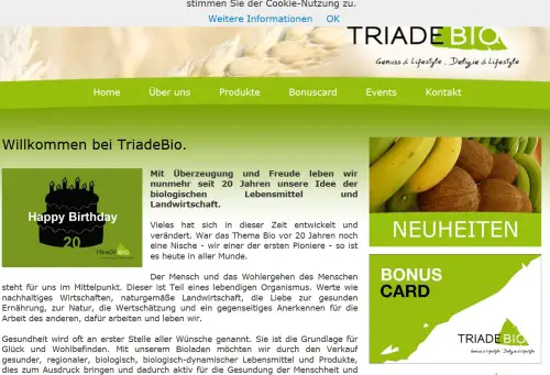 Triade Biomarkt Bozen Bozen